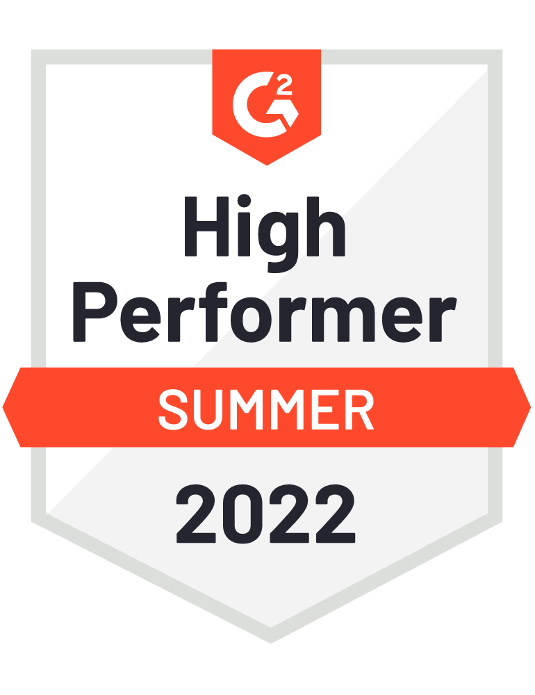G2 Summer High Performer