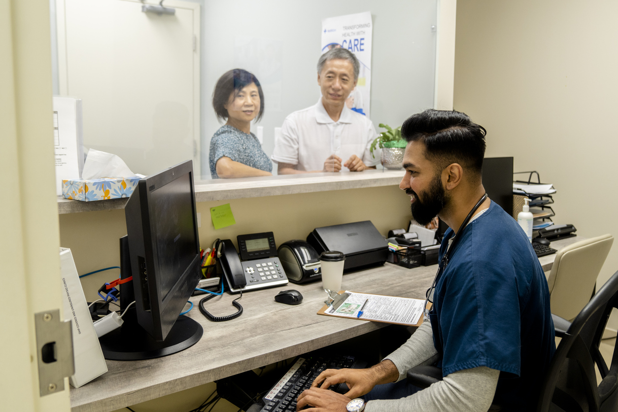 patients scheduling appointments 